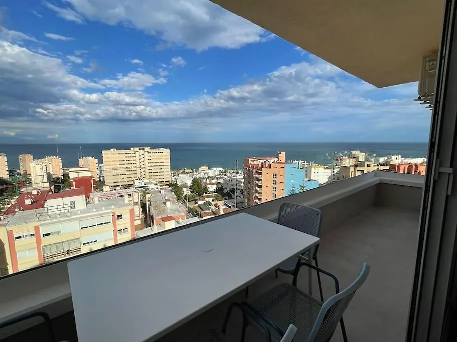 Glamour Suite Con Vistas Panoramicas Mar Y Montana Torremolinos Apartment